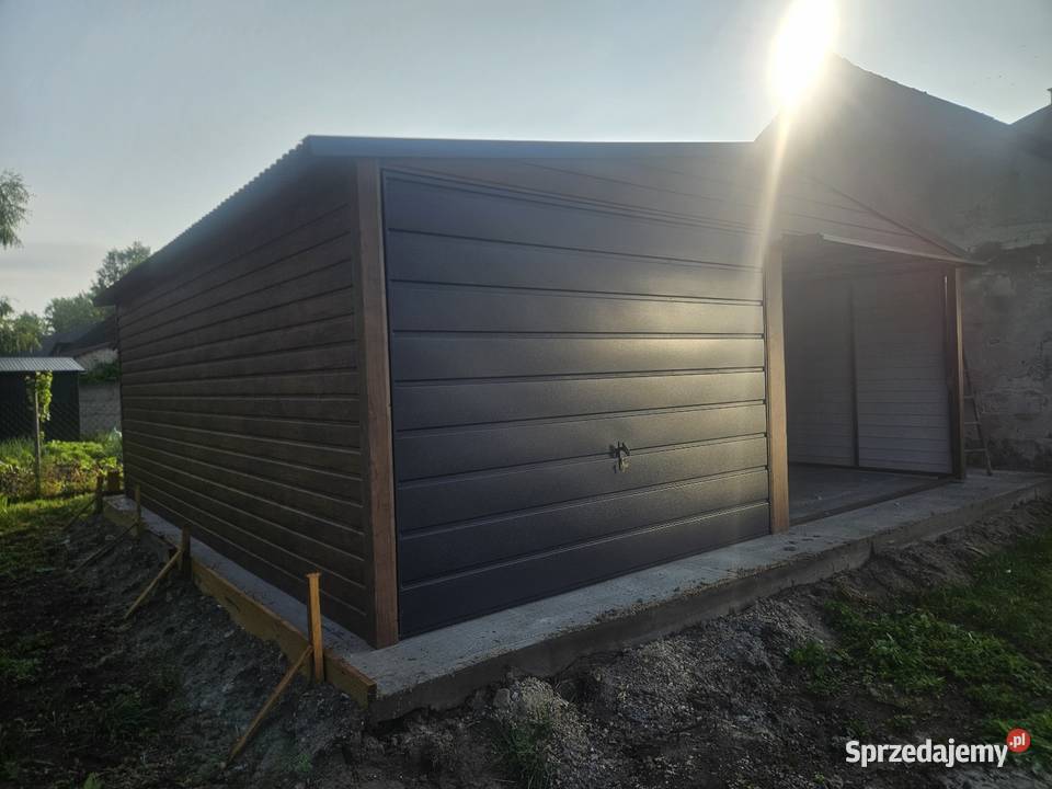 6x6 Garaze Blaszane Garaz Blaszany Blaszak Tczew