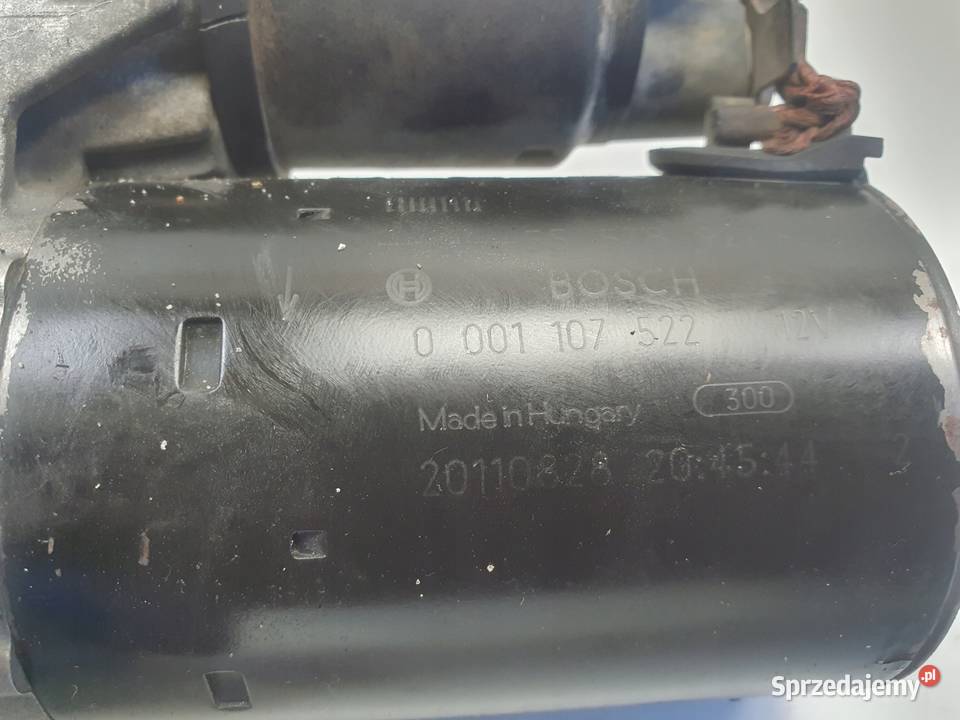 Opel Meriva B 14 16V ROZRUSZNIK bosch 0001107522 lubelskie Janów