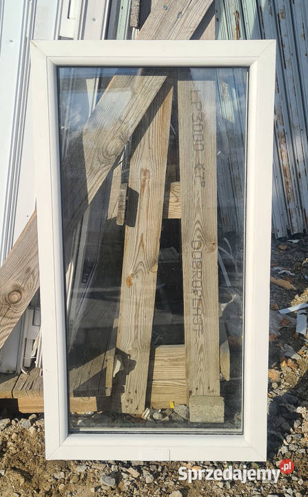 OKNA KacprzaK Witryna 58X106 FIX Używany PCV Lublin