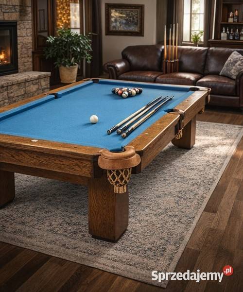Bilard stół DREWNIANY kamień skóra nowy małopolskie Kraków