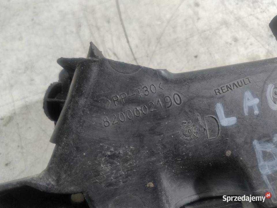 ŚLIZG ZDERZAKA PRAWY TYŁ RENAULT LAGUNA II Części montażowe wielkopolskie