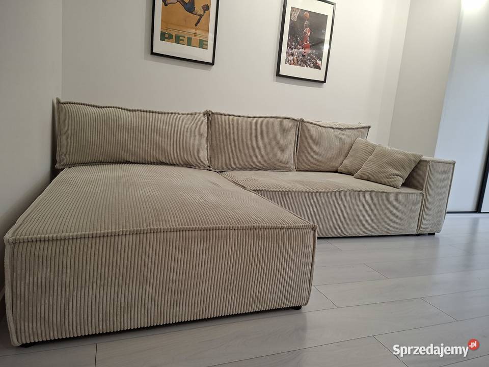 Narożnik z funkcją spania nowoczesny stan 270cm wielkopolskie Gniezno