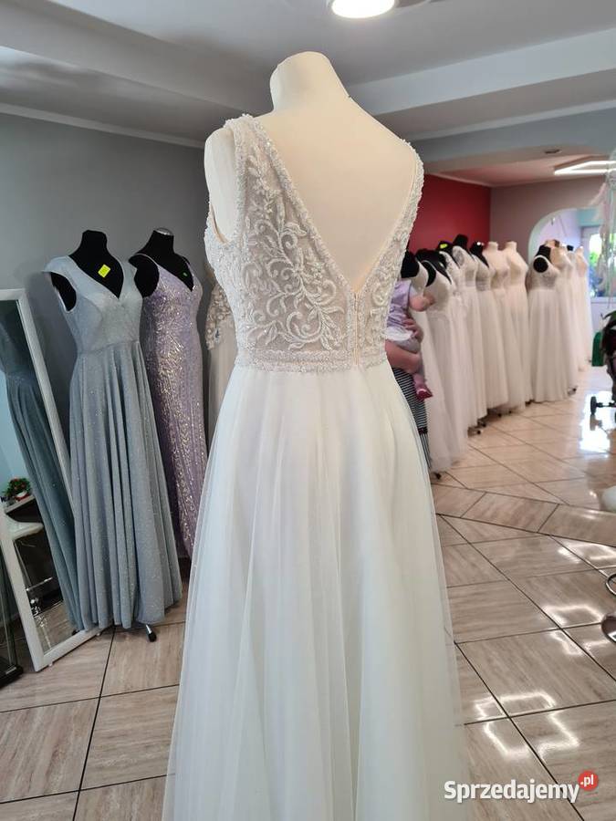 Suknia ślubna 3638 Rozmiar 38(M) Moda i Styl wielkopolskie Września