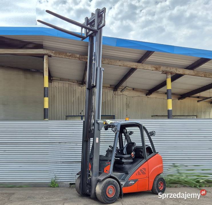 Wózek widłowy Linde H35 wolny skok KABINA Rybnik