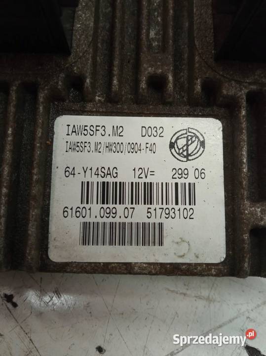 STEROWNIK SILNIKA 51793102 Fiat Grande Punto I