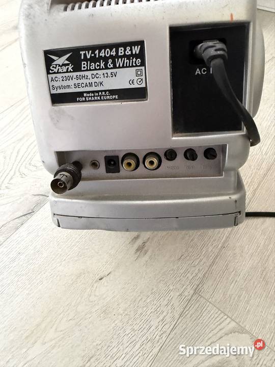 shark TV 1404 czarnobiały Gliwice