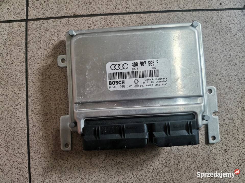 AUDI A8 D2 STEROWNIK KOMPUTER SILNIKA 4D0907560F Przemęt sprzedam
