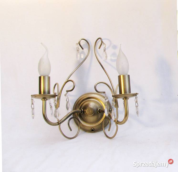 2 kinkiety kryształki Kinkiety Szczecinek