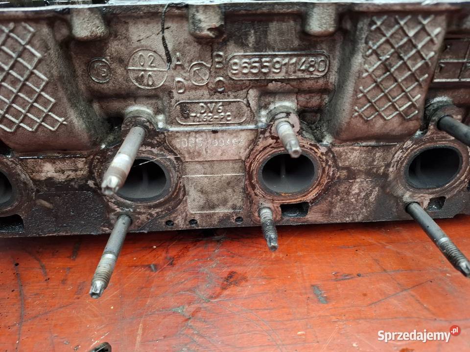 Głowica Peugeot Citroen Ford 16 HDI TDCI Przyborów sprzedam