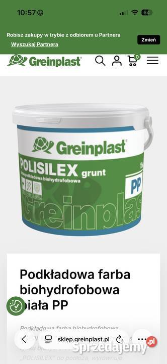 Greinplast farba podkladowa biohydPP BAZA 15