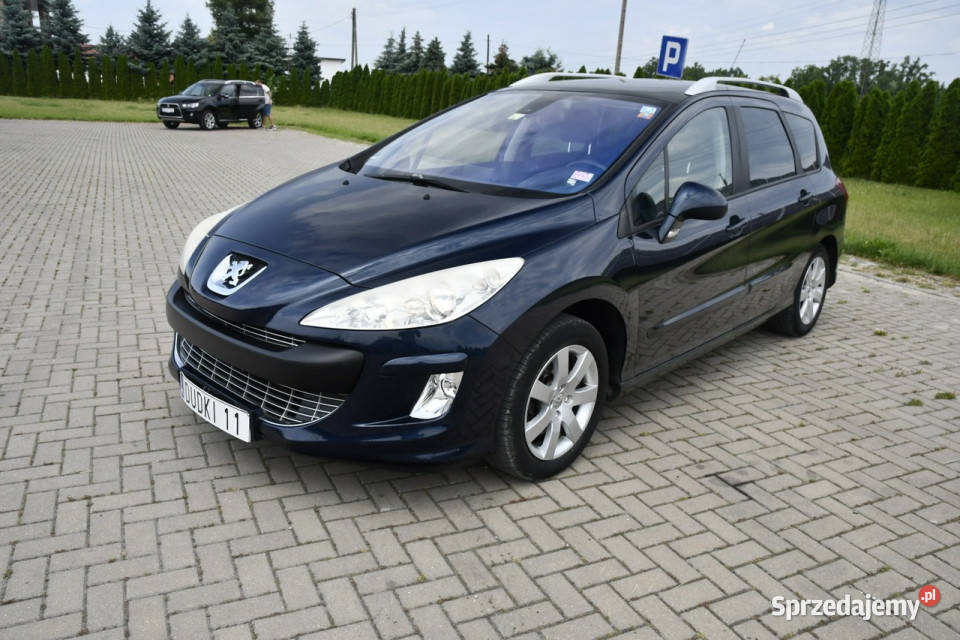 Peugeot 308 SW 16benz DUDKI11 Panorama relingi dachowe Kutno sprzedam