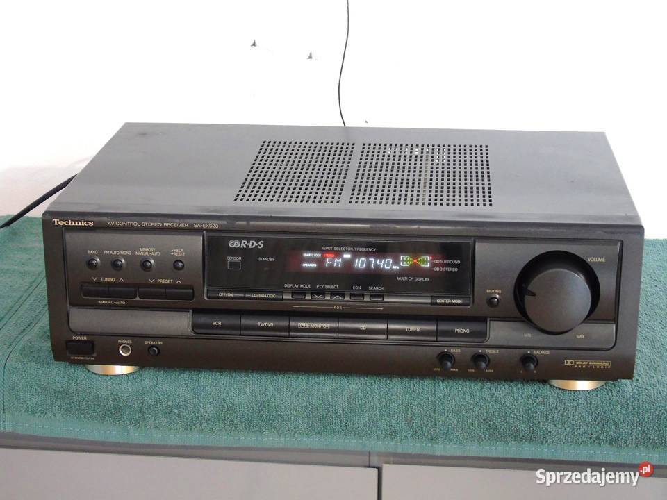 Amplituner Technics SAEX 320 sprawny i mocny