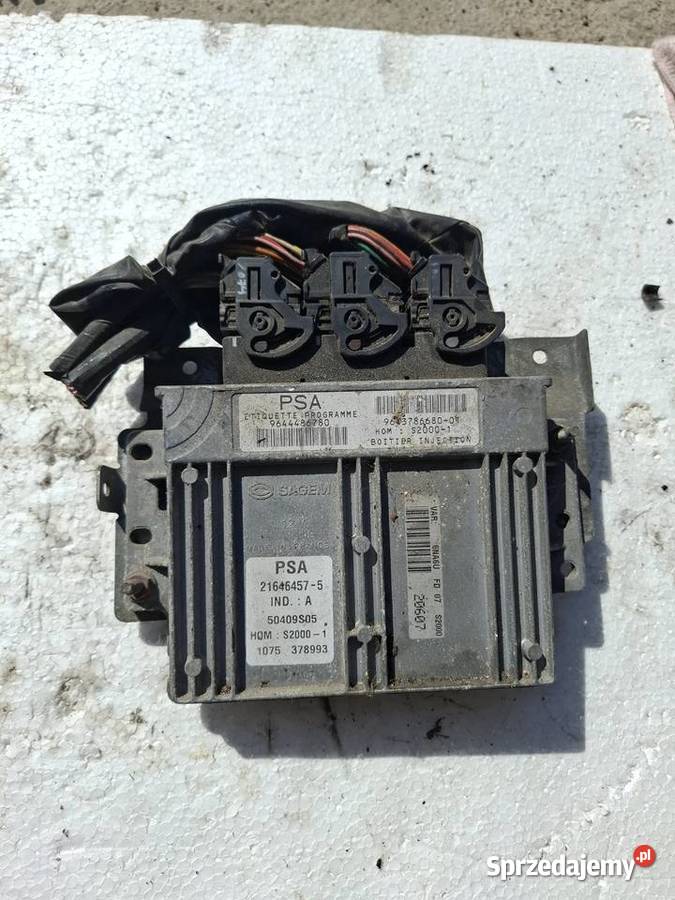 Komputer Sterownik Silnika Citroen Picasso 20B Wisznice