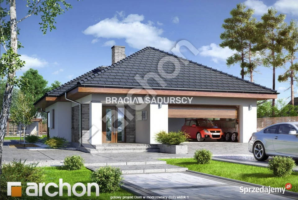 sprzedaży gruntu Maciejowice 1300m2