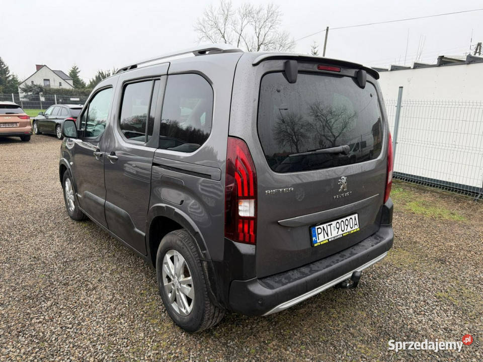 Peugeot RIFTER navi klimatronic kamera gwarancja Zbąszyń sprzedam