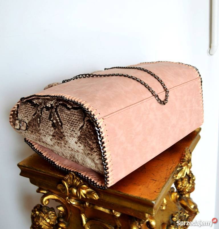 STELLA McCARTNEY TOREBKA WĄŻ PUDROWY RÓŻ ŁOSOŚ kujawsko-pomorskie Bydgoszcz