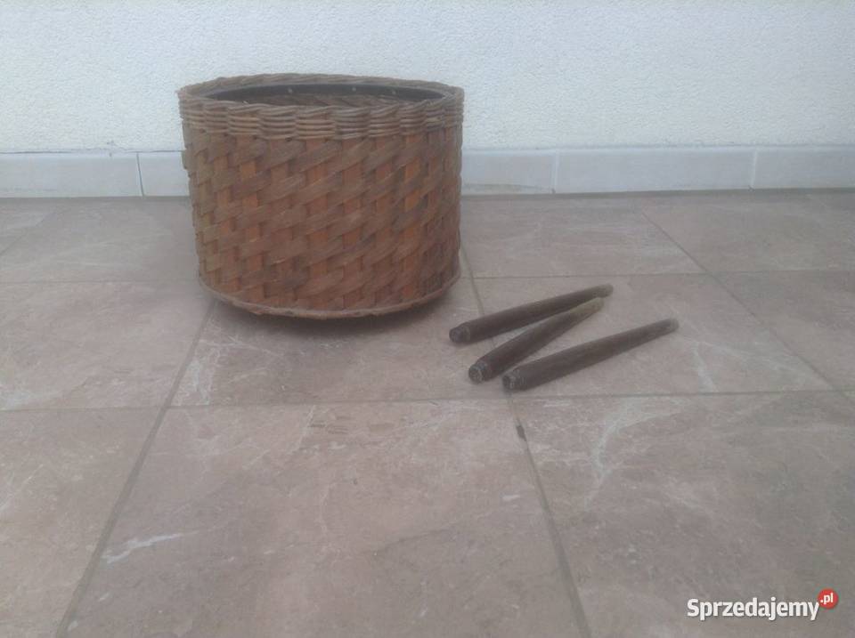 Pojemnik rattanowy z odkręcanymi nóżkami Opole