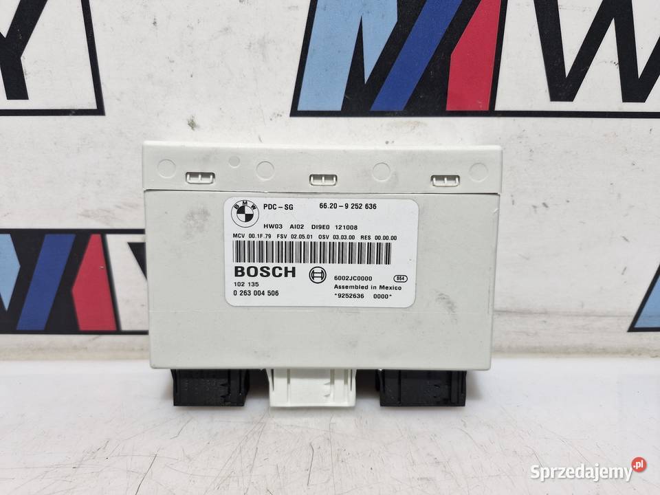 9252636 BMW X1 E84 MODUŁ STEROWNIK PARKOWANIA Komputery