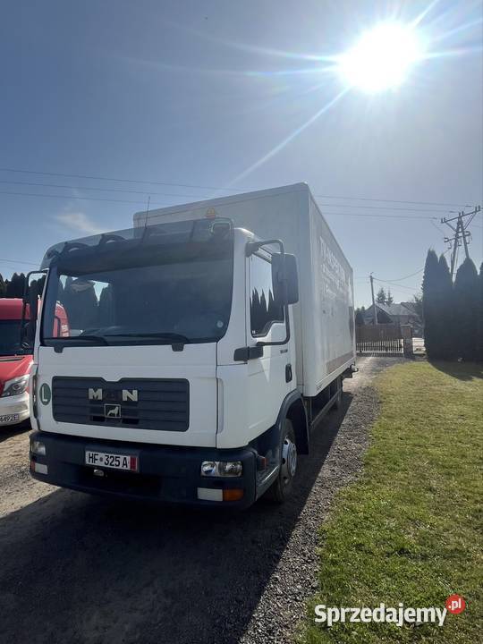 MAN TGL 8180 314 z windą Pruszcz Gdański