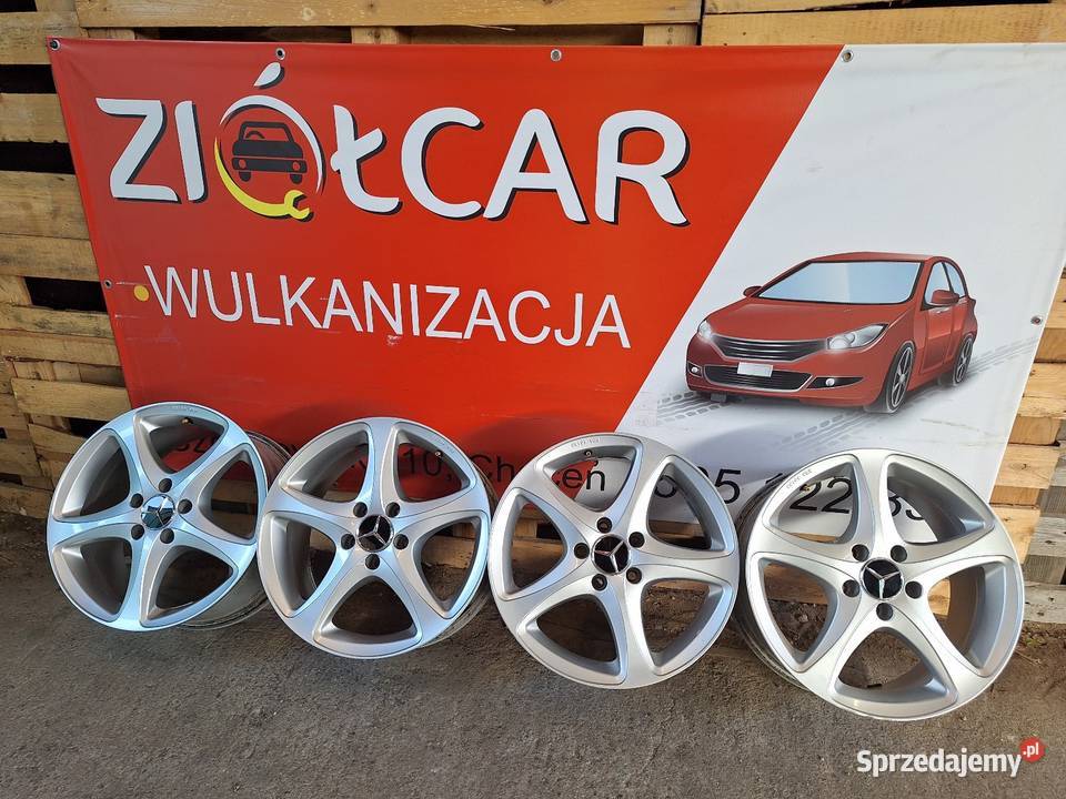 Alufelgi 5x112 17 ET48 MERCEDES W212 Audi Skoda Motoryzacja Choceń