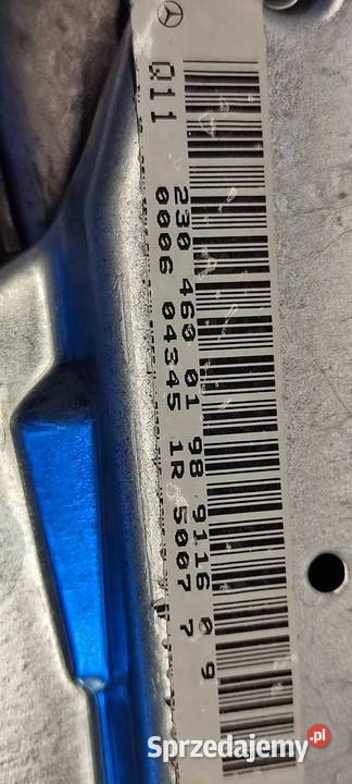 MERCEDES SL R230 PODUSZKA AIRBAG KIEROWCY Poduszki powietrzne sprzedam