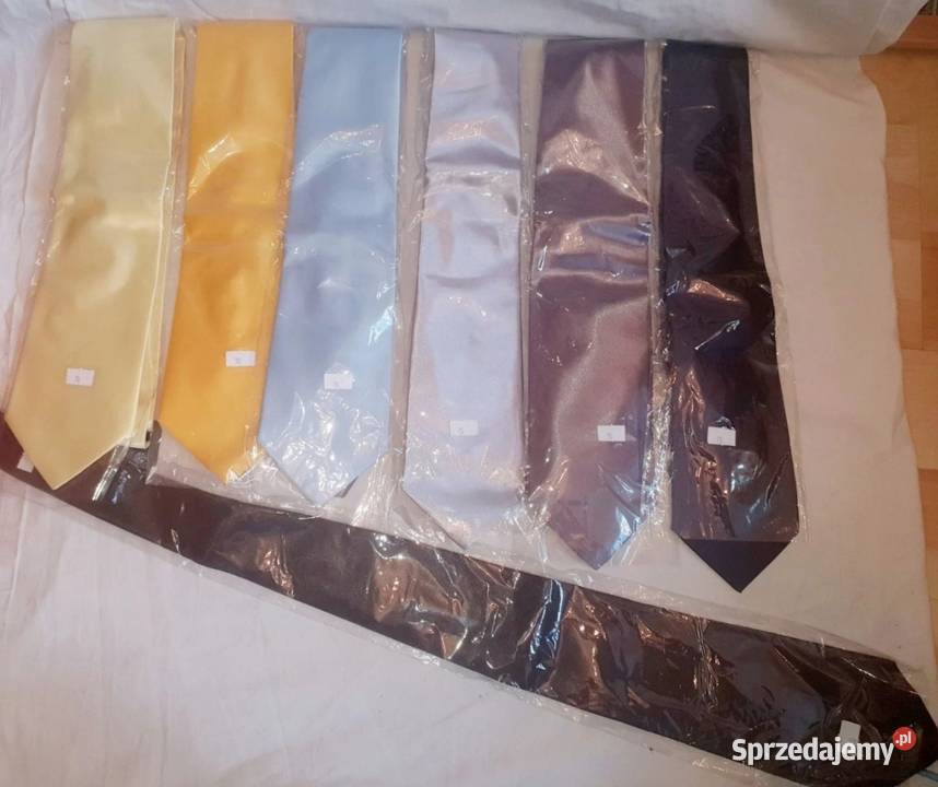 Nowe krawaty na sprzedaż różne kolory mazowieckie Warszawa