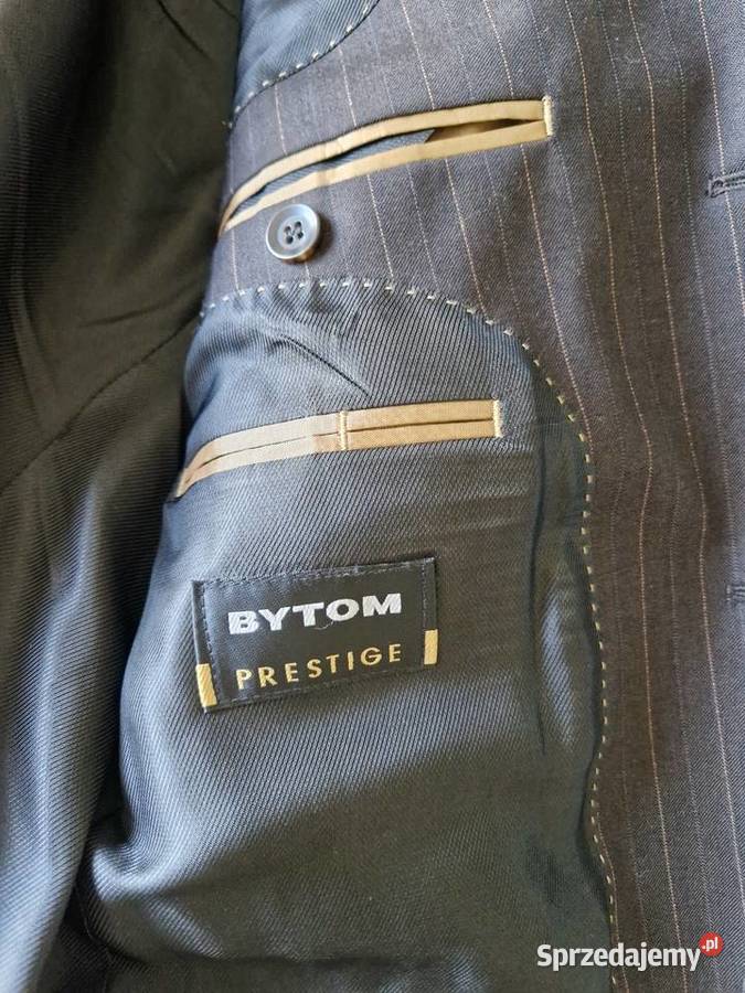 Piękny garnitur ślubny Bytom prawie nowy Słupca