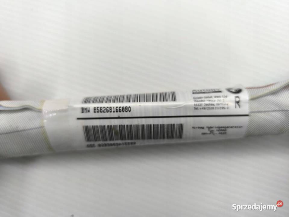 KURTYNA AIRBAG PRAWA BMW E46 LIFT 18 B