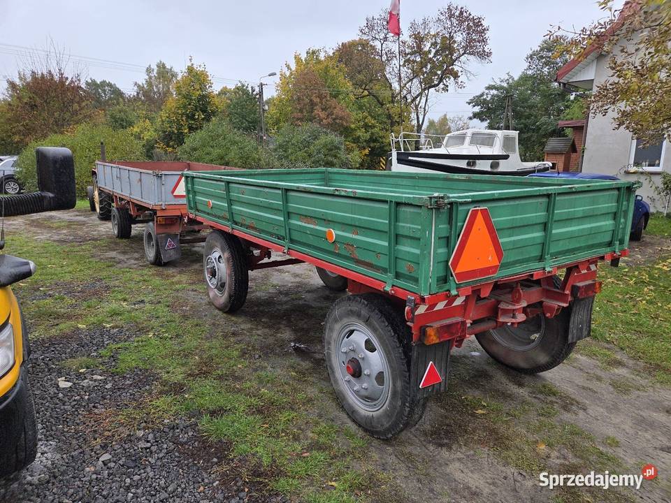 Przyczepa rolnicza d45 remoncie transport laweta Złoczew