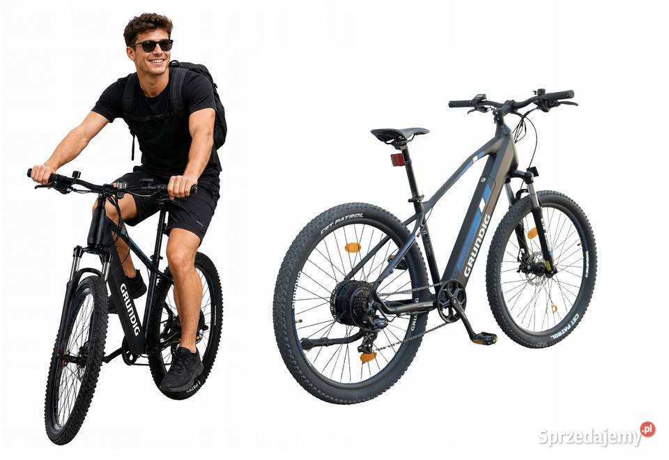 ROWER ELEKTRYCZNY GÓRSKI EMTB GRUNDIG HT 275 Skawina