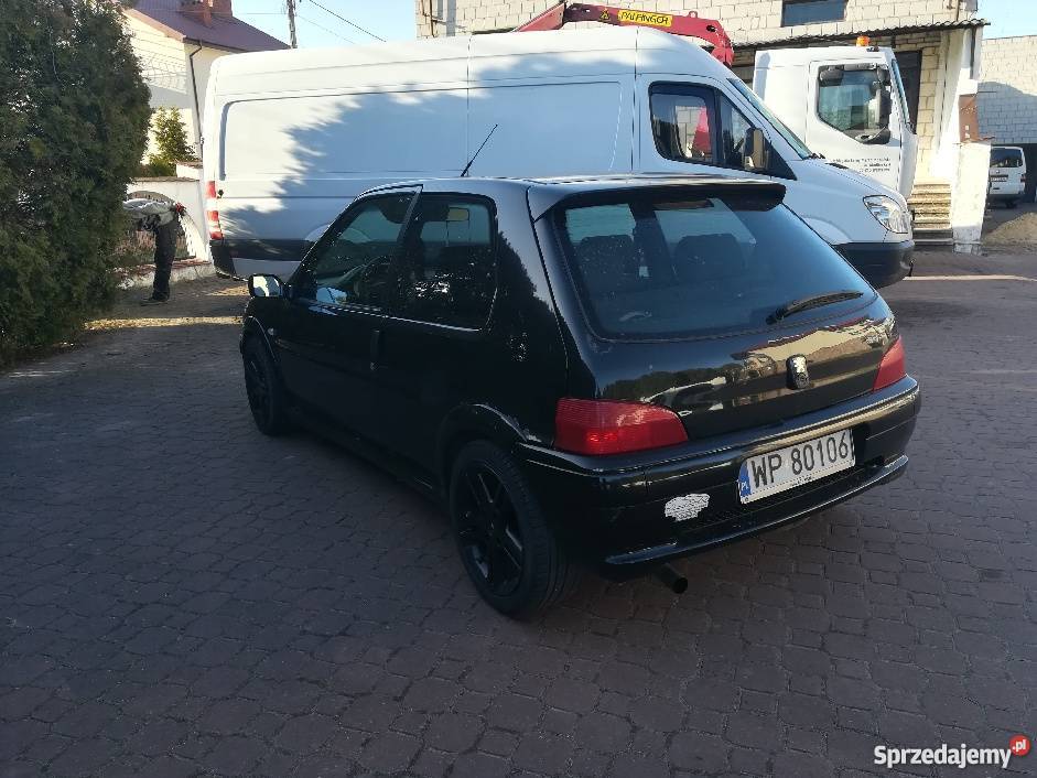 Peugot 106 gti 16 16v Rok produkcji 1988 106 Leszno sprzedam