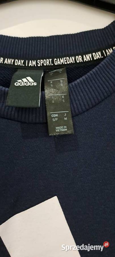 Bluza męska Adidas oryginalna granatowa S Bluzy Ząbki