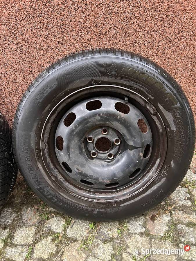 Felgi stalowe z oponami Michelin stalówki 15 Oława