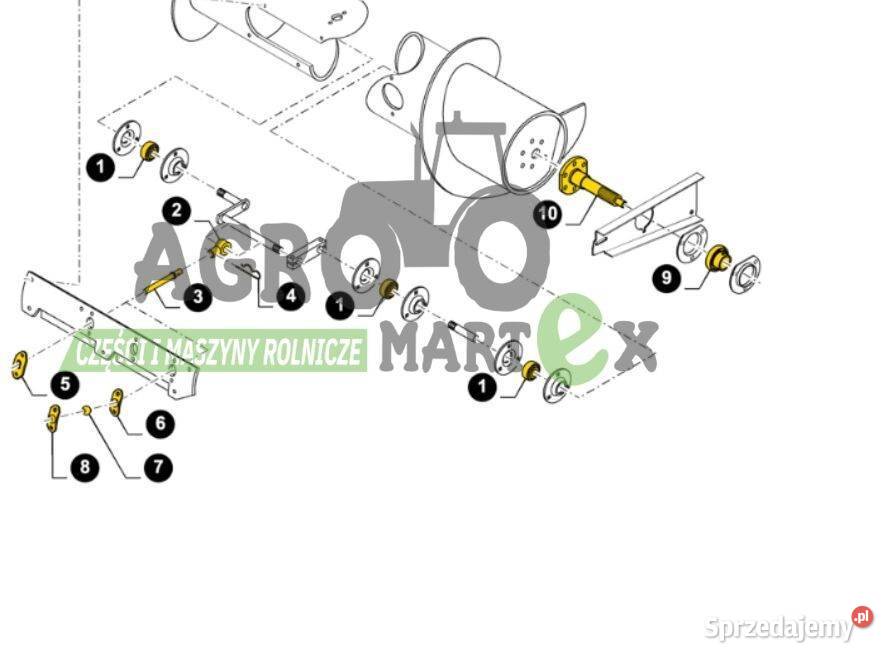 322360 V84500 V86799 B92671 84035121 ŁOŻYSKO CNH Wichrów