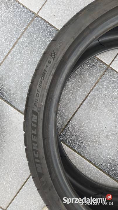 Opony Michelin Pilot sport 4s 2020 r mazowieckie Warszawa sprzedam