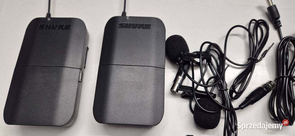 Zestaw podwójny do klapy Shure BLX88 Konin