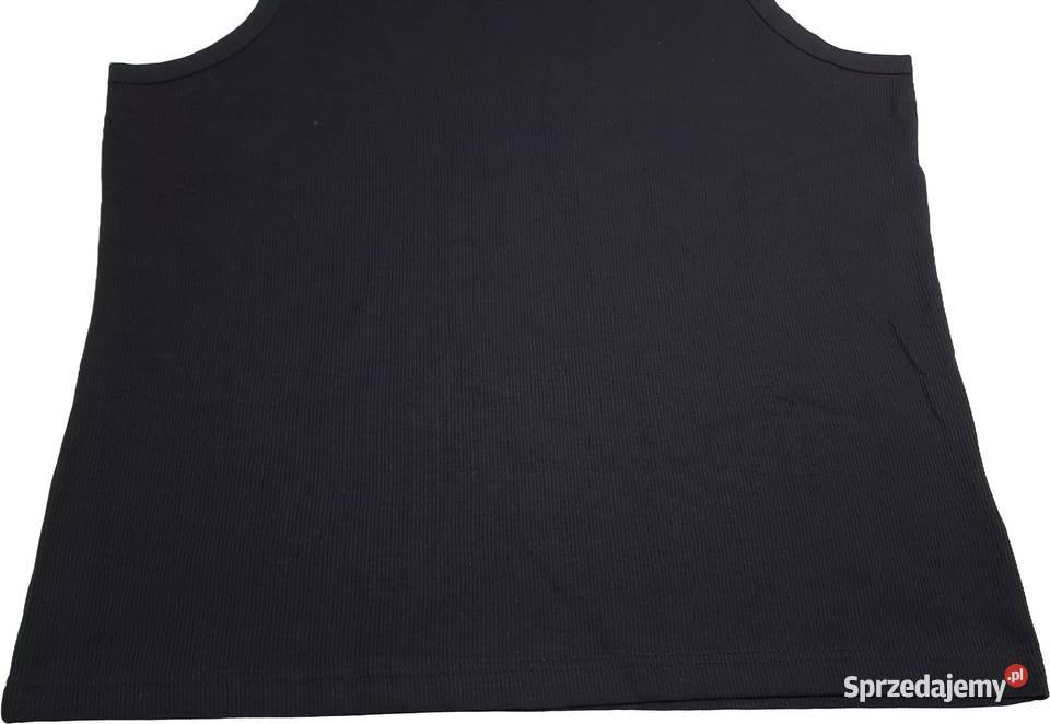 Bezrękawnik męski HM XXL prążki czarny Odzież H&M Czeladź