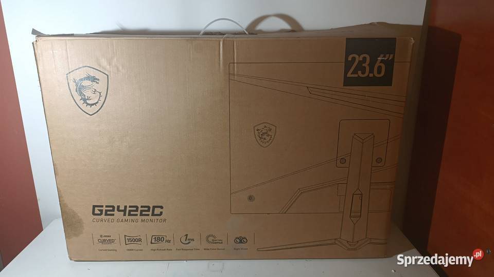 Monitor gamingowy MSI 236 Curved Komputery i Akcesoria Katowice