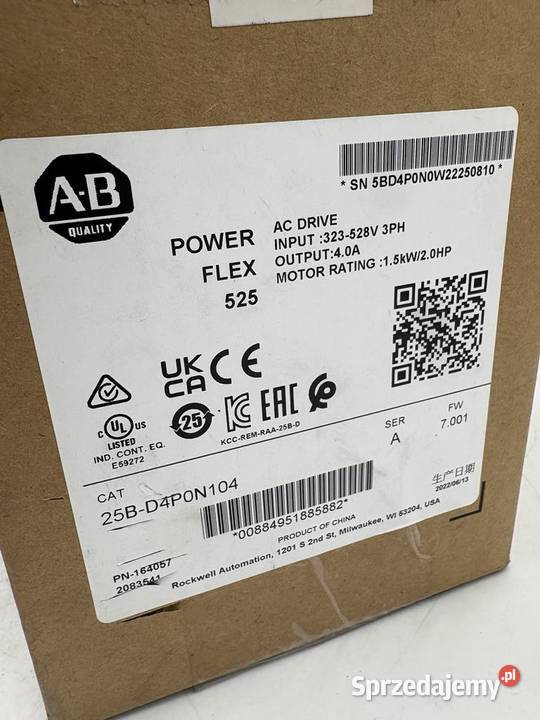 Allen Bradley 25BD4P0N104 Inverter Warszawa