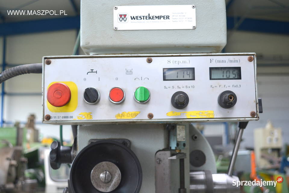 Frezarka narzędziowa konsolowa FNK 2 R AMKOVO Głowno