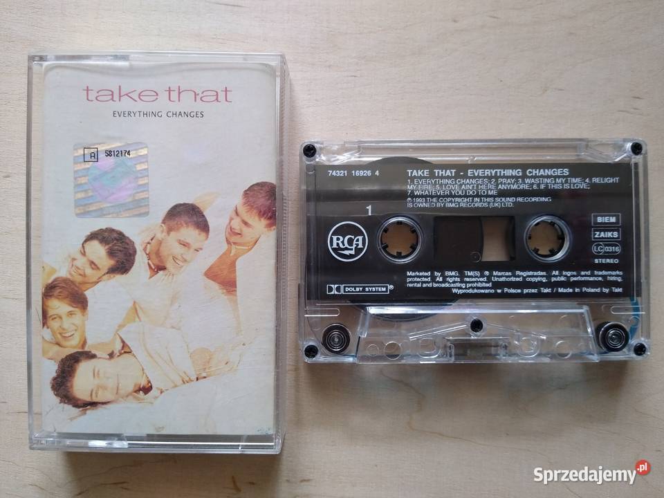 TAKE THAT EVERYTHING CHANGES Gdańsk