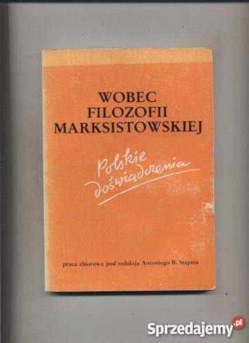 Wobec filozofii marksistowskiejPolskie zachodniopomorskie Szczecin