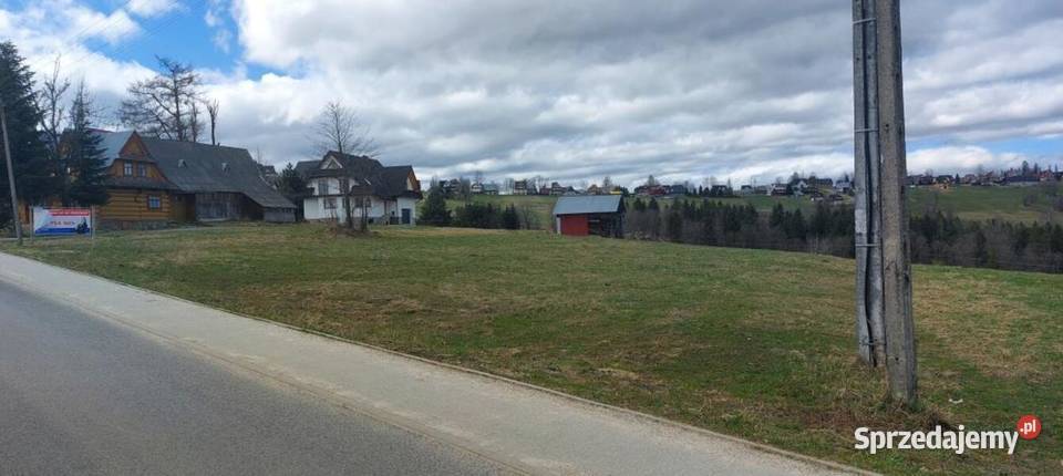 Sierockie działka z widokiem na Tatry małopolskie