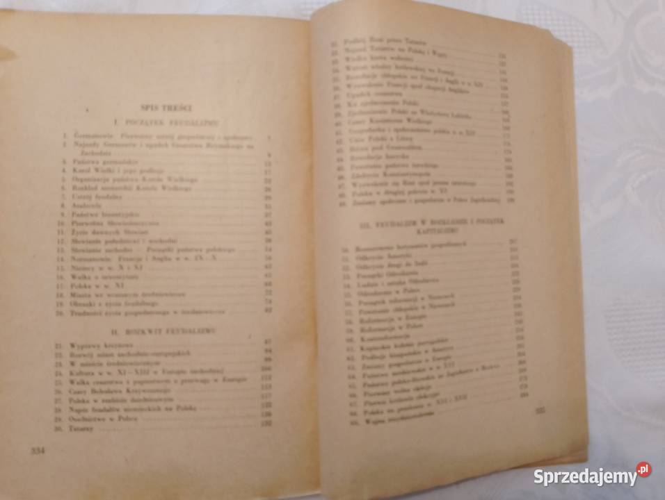 Podręcznik historii klasy IX z 1950 r EPOKA