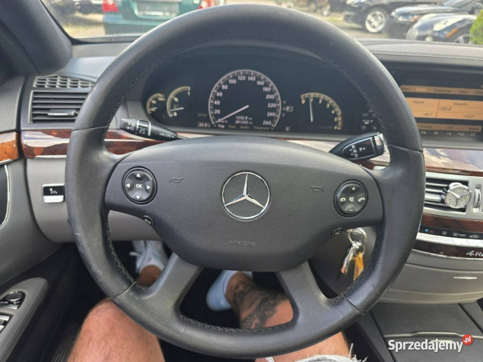 Mercedes S 320 30 CDI 235 Long 4Matic Pneumatyka kurtyny powietrzne Słupsk