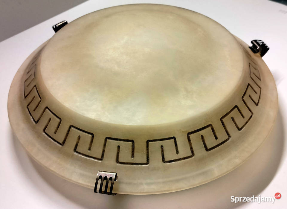 Plafon szklany GRECKI 40 2xE27 100W Dom i Ogród wielkopolskie Poznań