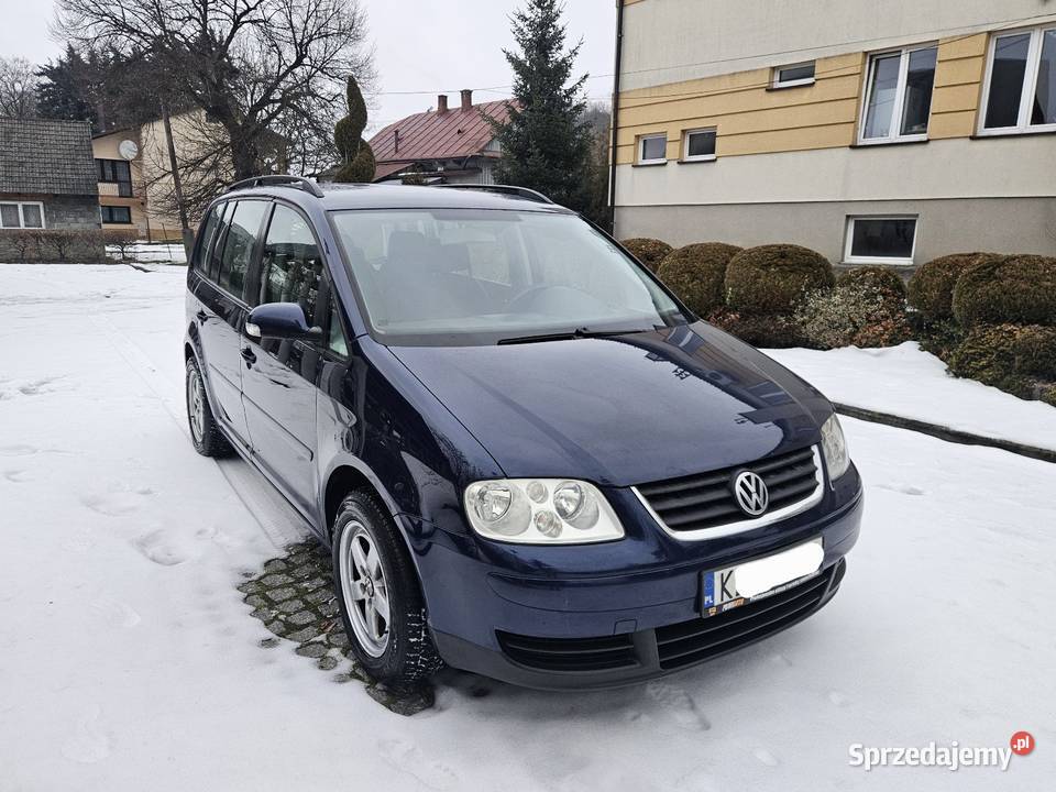VW Touran 2005r 19Tdi Klimatronik Alufelgi Stan