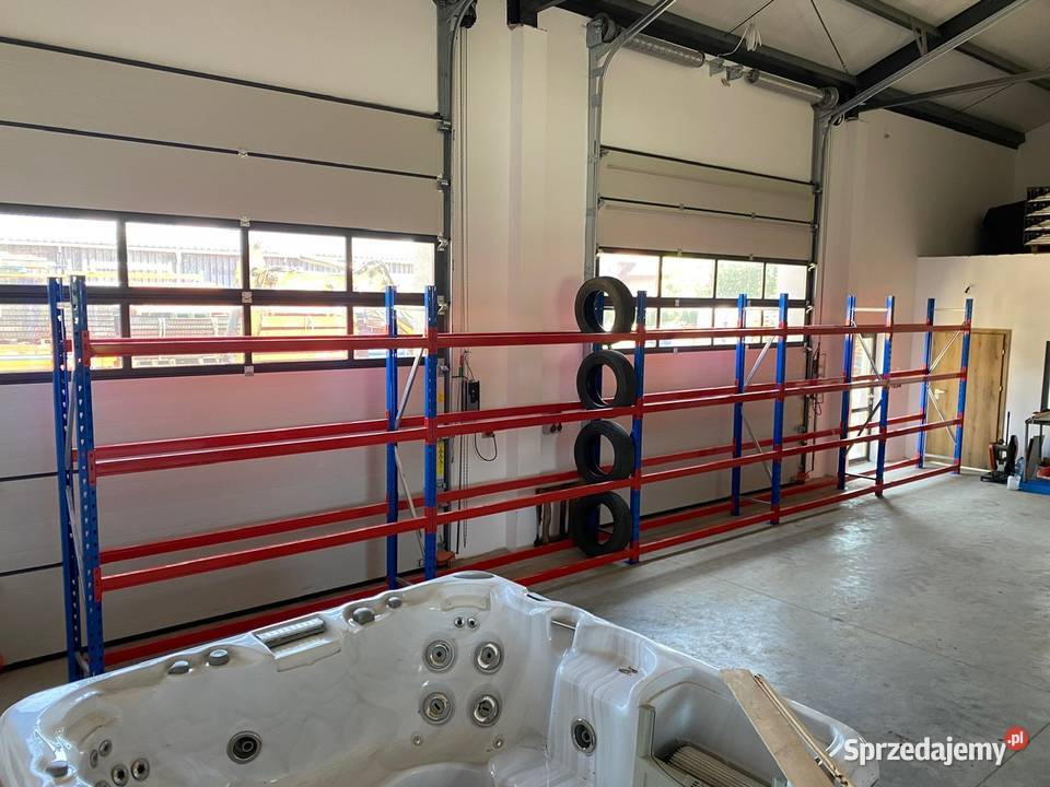 regały nowe magazynowe na opony hala warsztat lubelskie Zamość