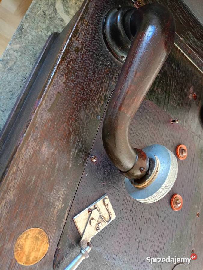 Zabytkowy Patefon Unikat Stary Drawski Młyn