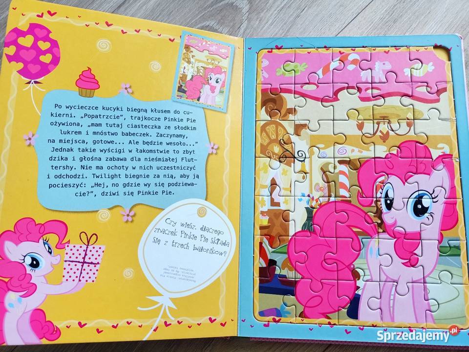 My Little Pony książka z puzzlami Płock